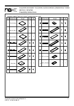 Preview for 4 page of Next MALVERN 974729 Assembly Instructions Manual