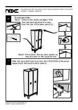 Предварительный просмотр 17 страницы Next MALVERN A79691 Assembly Instructions Manual