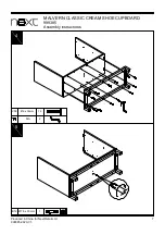 Предварительный просмотр 8 страницы Next MALVERN CLASSIC CREAM SHOE CUPBOARD Assembly Instructions Manual