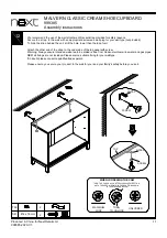 Предварительный просмотр 12 страницы Next MALVERN CLASSIC CREAM SHOE CUPBOARD Assembly Instructions Manual