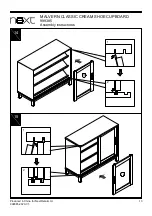 Предварительный просмотр 14 страницы Next MALVERN CLASSIC CREAM SHOE CUPBOARD Assembly Instructions Manual