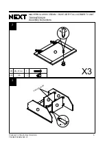 Preview for 8 page of Next MALVERN CLASSIC T66584 Assembly Instructions Manual