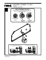 Предварительный просмотр 6 страницы Next MALVERN CORNER TV UNIT Assembly Instructions Manual