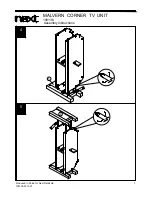 Предварительный просмотр 8 страницы Next MALVERN CORNER TV UNIT Assembly Instructions Manual