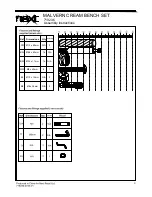 Preview for 5 page of Next MALVERN CREAM BENCH SET Assembly Instructions Manual