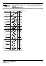 Предварительный просмотр 4 страницы Next MALVERN DOVE 129123 Assembly Instructions Manual