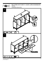 Предварительный просмотр 11 страницы Next MALVERN DOVE 129123 Assembly Instructions Manual