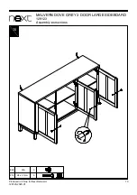 Предварительный просмотр 14 страницы Next MALVERN DOVE 129123 Assembly Instructions Manual