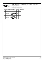 Preview for 4 page of Next MALVERN DOVE 474539 Assembly Instructions Manual