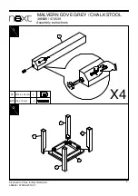 Preview for 6 page of Next MALVERN DOVE 474539 Assembly Instructions Manual