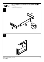 Preview for 12 page of Next MALVERN DOVE CORNER 868825 Assembly Instructions Manual