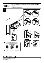 Preview for 14 page of Next MALVERN DOVE CORNER 868825 Assembly Instructions Manual