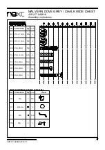 Preview for 5 page of Next MALVERN DOVE GREY 428137 Assembly Instructions Manual