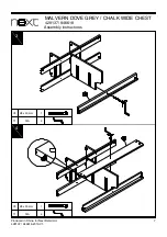 Preview for 8 page of Next MALVERN DOVE GREY 428137 Assembly Instructions Manual