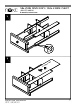 Preview for 9 page of Next MALVERN DOVE GREY 428137 Assembly Instructions Manual