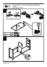 Предварительный просмотр 11 страницы Next MALVERN DOVE GREY A77425 Assembly Instructions Manual