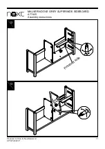 Предварительный просмотр 13 страницы Next MALVERN DOVE GREY A77425 Assembly Instructions Manual