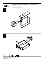 Предварительный просмотр 23 страницы Next MALVERN DOVE GREY A77425 Assembly Instructions Manual