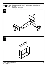 Предварительный просмотр 24 страницы Next MALVERN DOVE GREY A77425 Assembly Instructions Manual