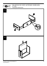 Предварительный просмотр 26 страницы Next MALVERN DOVE GREY A77425 Assembly Instructions Manual