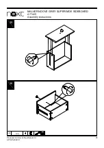 Предварительный просмотр 27 страницы Next MALVERN DOVE GREY A77425 Assembly Instructions Manual