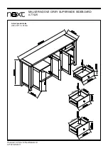 Предварительный просмотр 29 страницы Next MALVERN DOVE GREY A77425 Assembly Instructions Manual