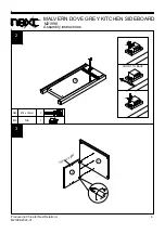 Preview for 8 page of Next MALVERN DOVE GREY M21998 Assembly Instructions Manual