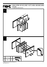 Preview for 10 page of Next MALVERN DOVE GREY M21998 Assembly Instructions Manual