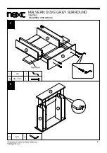 Preview for 9 page of Next MALVERN DOVE GREY SURROUND Assembly Instructions Manual