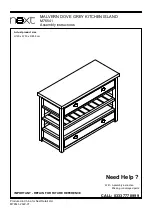 Next MALVERN DOVE M76541 Assembly Instructions Manual предпросмотр