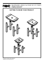 Предварительный просмотр 3 страницы Next MALVERN GREY 436499 Assembly Instructions Manual