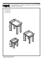 Предварительный просмотр 7 страницы Next MALVERN GREY 436499 Assembly Instructions Manual