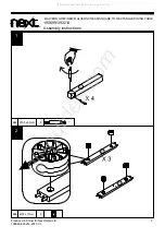 Предварительный просмотр 6 страницы Next MALVERN GREY SQUARE TO RECTANGLE DINING TABLE 190699 Assembly Instructions Manual