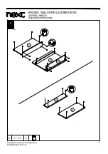 Preview for 8 page of Next MALVERN LADDER DESK Assembly Instructions Manual