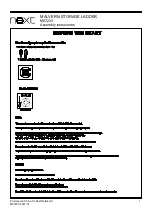 Preview for 2 page of Next Malvern M07233 Assembly Instructions Manual