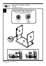 Preview for 6 page of Next Malvern M07233 Assembly Instructions Manual