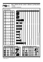 Предварительный просмотр 6 страницы Next MALVERN T10400 Assembly Instructions Manual