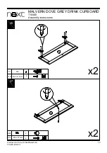 Предварительный просмотр 21 страницы Next MALVERN T10400 Assembly Instructions Manual