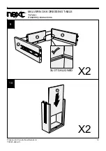 Preview for 12 page of Next MALVERN T37291 Assembly Instructions Manual