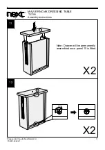 Preview for 13 page of Next MALVERN T37291 Assembly Instructions Manual