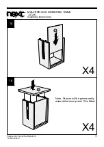 Preview for 15 page of Next MALVERN T37291 Assembly Instructions Manual