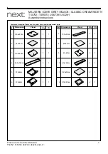 Предварительный просмотр 4 страницы Next MALVERN T50752 Assembly Instructions Manual