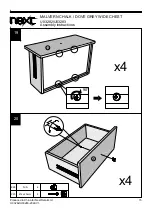 Предварительный просмотр 17 страницы Next MALVERN U03282 Assembly Instructions Manual