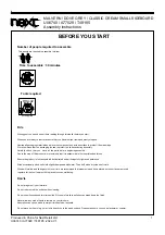 Preview for 2 page of Next MALVERN U06740 Assembly Instructions Manual