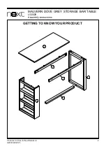 Предварительный просмотр 3 страницы Next MALVERN U22229 Assembly Instructions Manual