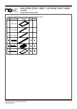 Предварительный просмотр 4 страницы Next MALVERN U22229 Assembly Instructions Manual