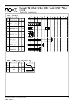 Предварительный просмотр 5 страницы Next MALVERN U22229 Assembly Instructions Manual