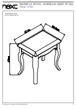 Предварительный просмотр 6 страницы Next MARIELLE 709246 Assembly Instructions Manual