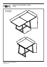 Preview for 11 page of Next MARSTON 619958 Assembly Instructions Manual