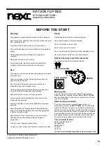 Preview for 3 page of Next MATSON 127638 Assembly Instructions Manual